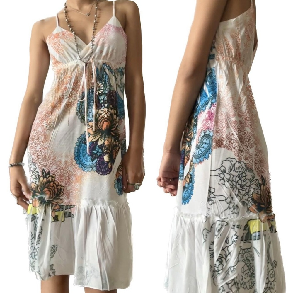 SUNDRESS FLOWY MIDI - Picture 2 of 2